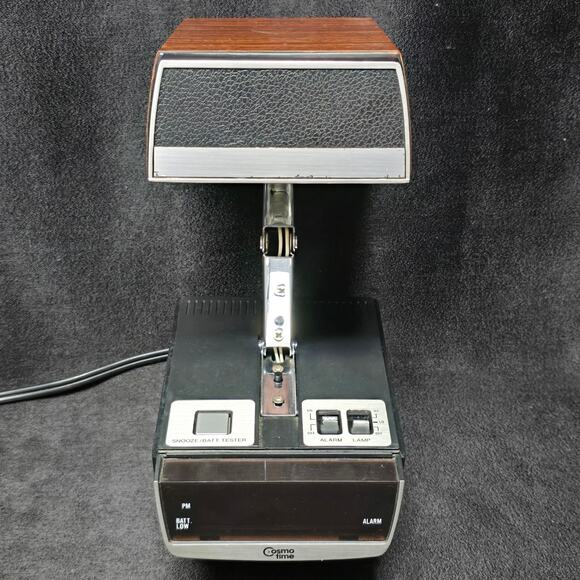 Cosmo Time Digital L.E.D. Alarm Clock and High Intensity Lamp Model 5500A - Picture 2 of 13